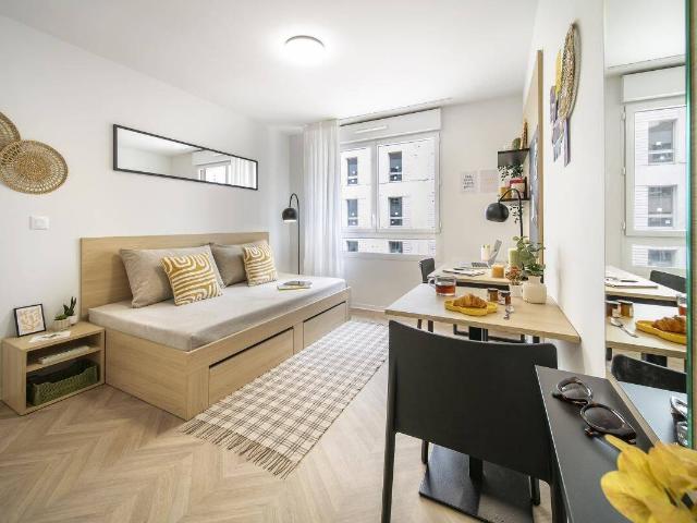 Studio meublé à louer – Résidence étudiante BRAZZ'ILE – Bordeaux