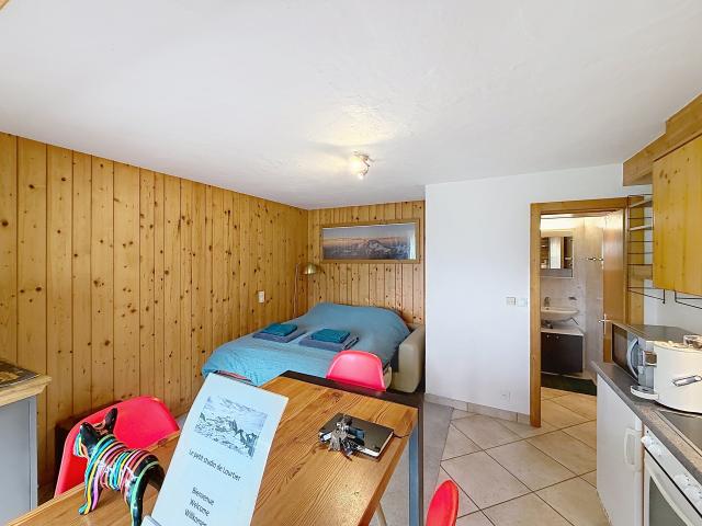 Studio meublé à Lourtier — location saison d'hiver 2026/2027