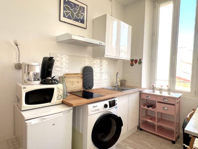 Studio meublé climatisé de 26m2 Secteur Baille | Berthoz Immobilier
