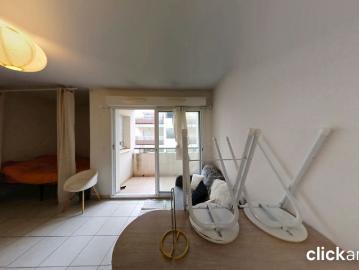 Studio meublé de 24 m² avec balcon Montpellier