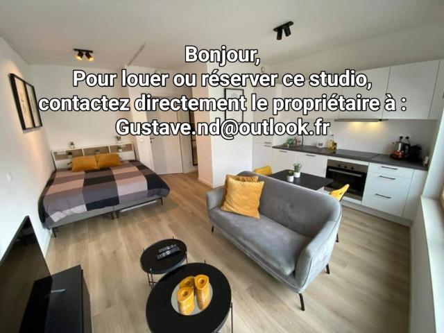 Studio meublé de 21 m² à louer à Paris 15ème