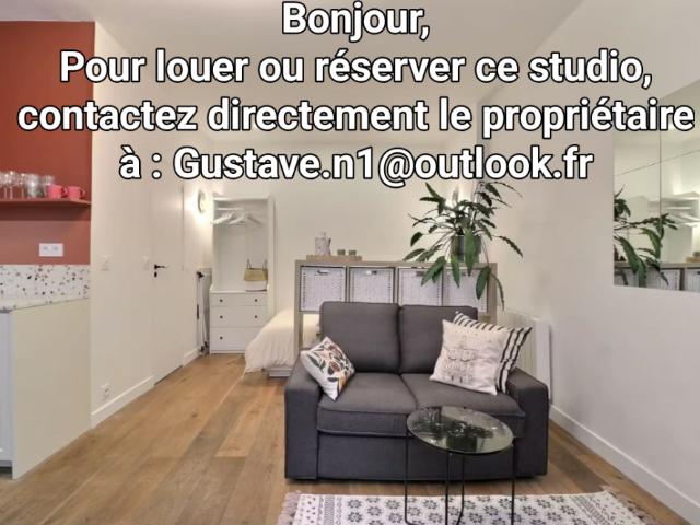 Studio meublé de 23 m² à Lyon 7ème