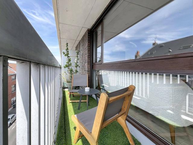 Studio meublé de 36m² avec balcon centre d'Armentières