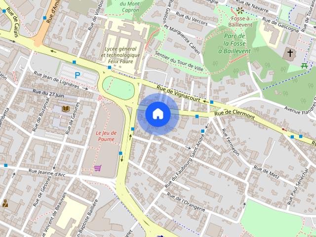 STUDIO MEUBLE EN CENTRE VILLE A BEAUVAIS