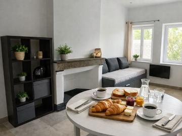 studio meuble entierement renove 23m