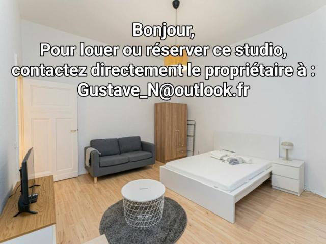 Studio meublé lumineux de 22 m² à louer – Nice Centre