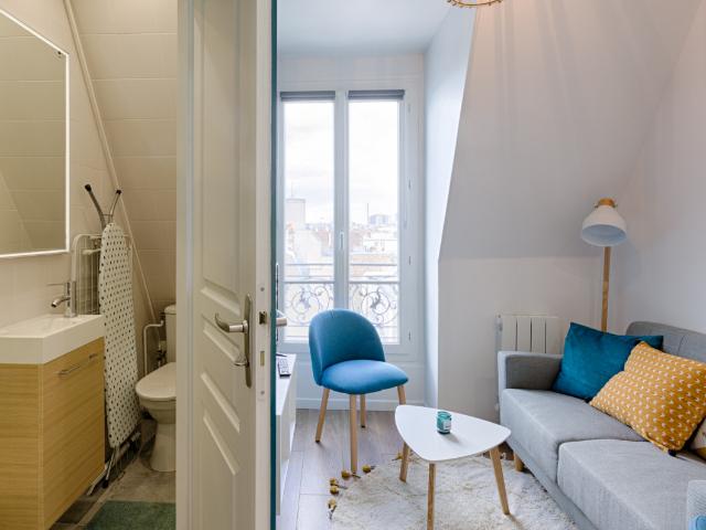 Studio meublé lumineux – rue Cardinet – Paris 75017