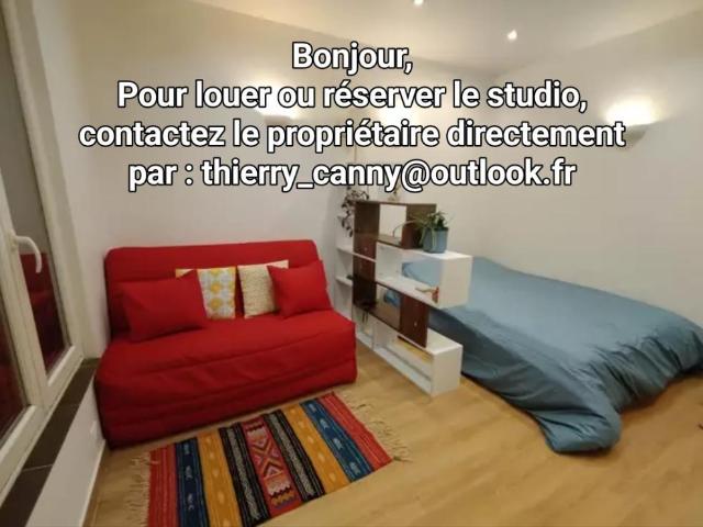 Studio meublé lumineux 22 m² – Entrée indépendante