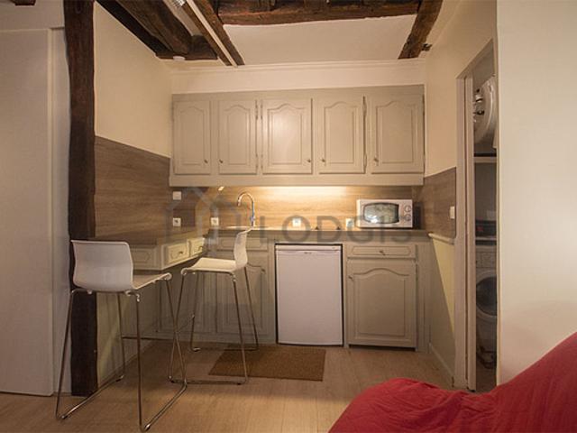 Studio meublé Le Marais Paris 3°