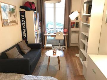 Studio meublé – Paris 17e – secteur Villiers