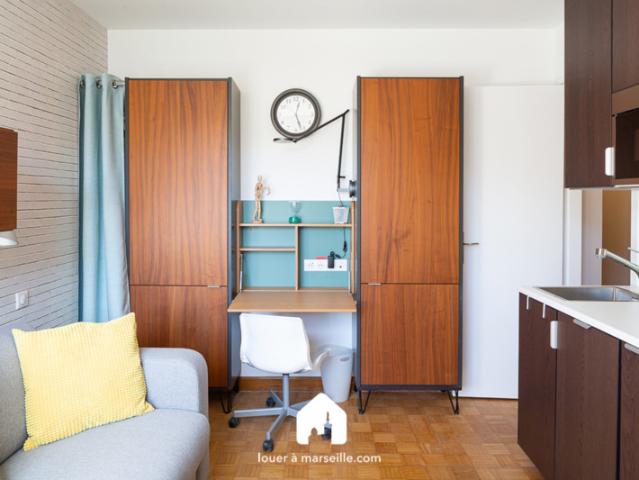 Studio meublé – Place Castellane 13006