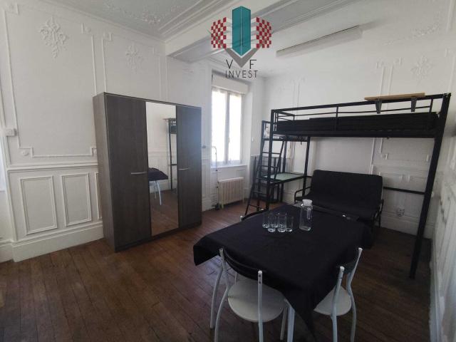 studio meublé, proche gare, tout inclus eau, chaffage, électricité, TOM
