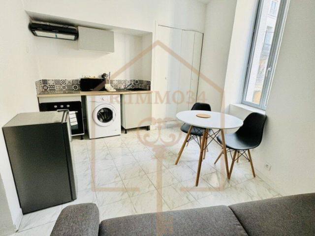 Studio meublé rénové béziers
