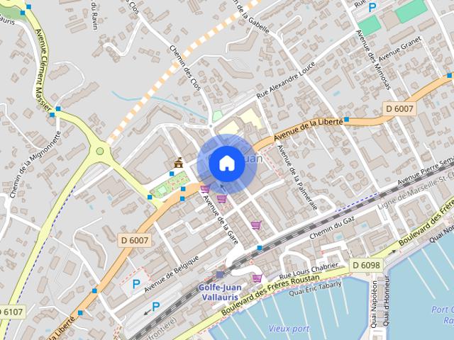 Studio meublé sur GOLFE JUAN