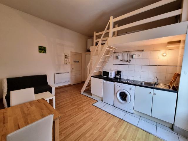 studio meublé secteur alliés 20m² avec terrasse