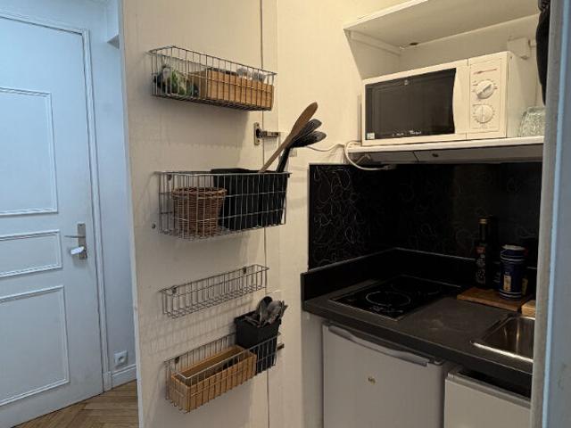 Studio meublé Versailles 1 pièce 18.55 m2 quartier Notre Dame, Versailles