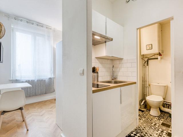 Studio meublé 14 m²