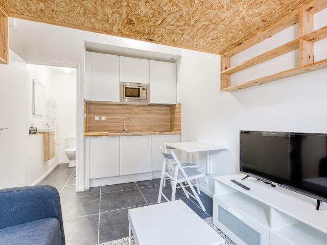 Studio meublé 14 m²
