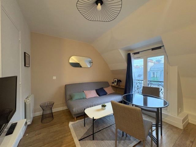 Studio meublé 14 m²