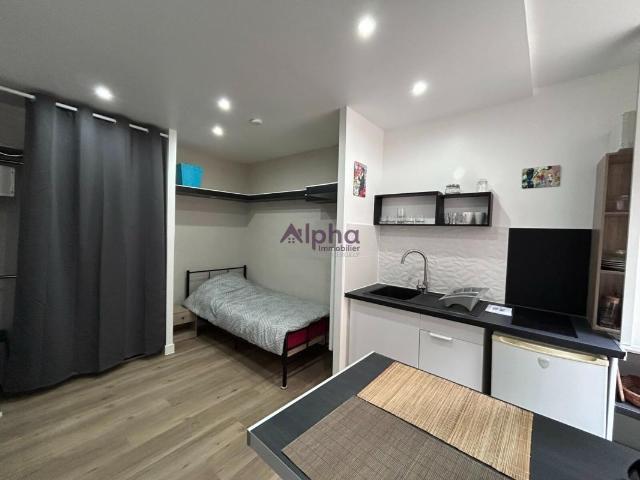 Studio meublé 14 m²