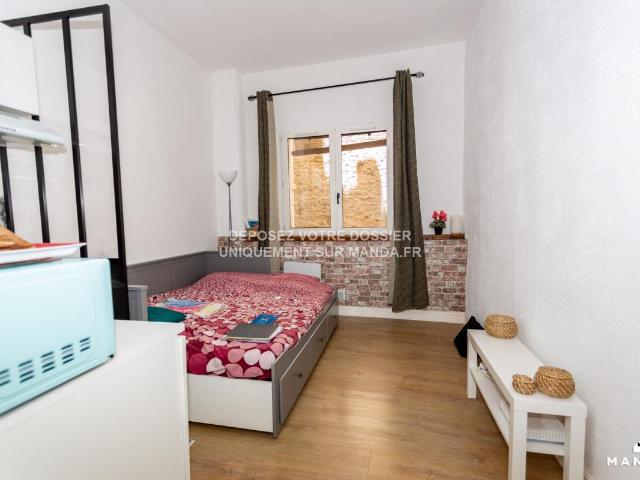Studio meublé 15 m²