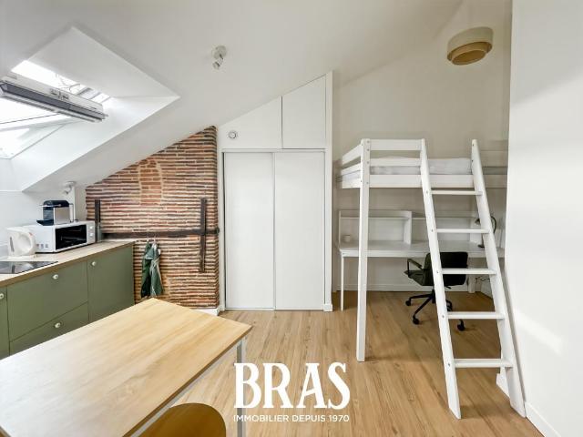 Studio meublé 15 m²