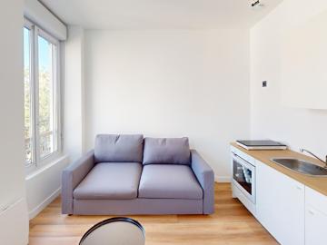 Studio meublé 15,10m2 Lyon 5ème
