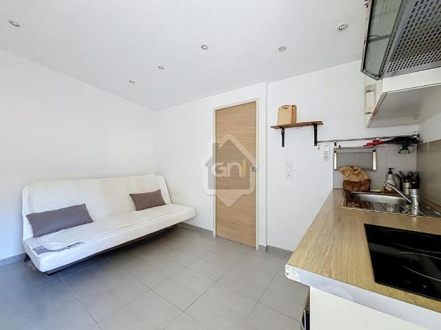 Studio meublé 16 m²