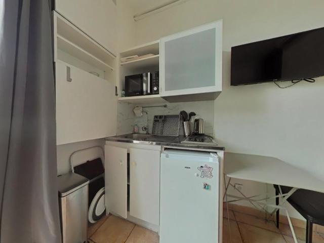 Studio meublé 16 m²