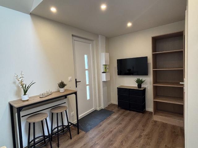 Studio meublé 16 m²