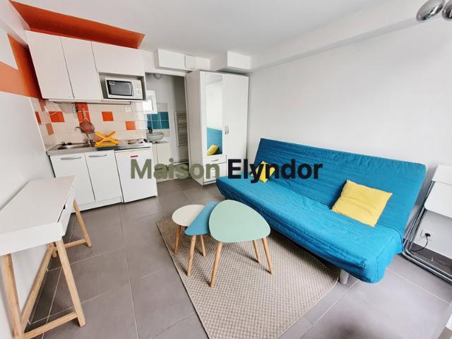 Studio meublé 16 m²