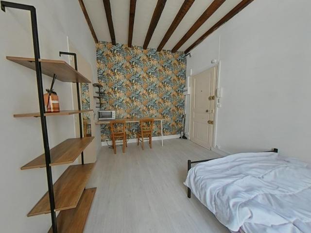Studio meublé 16 m²