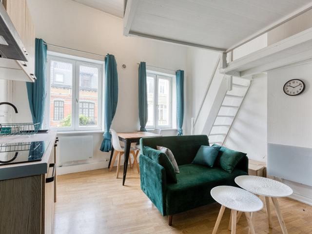Studio meublé 16 m²