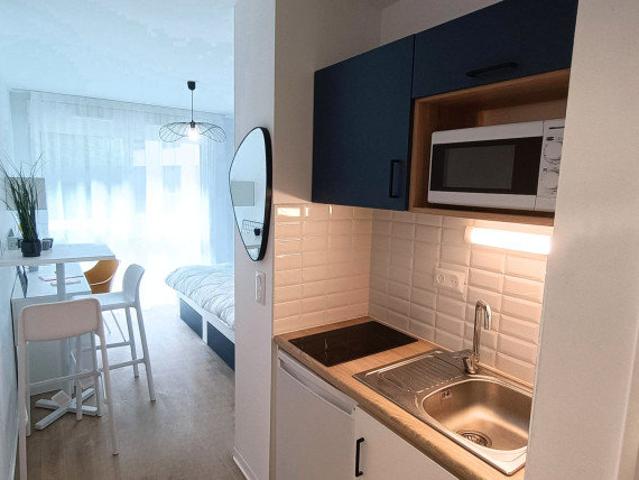 Studio meublé 17 m²