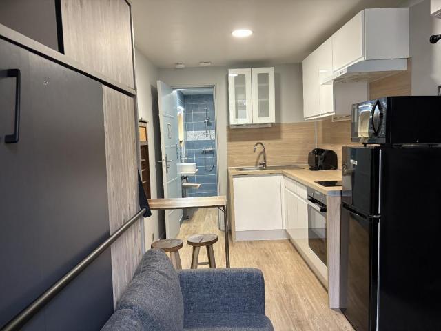 Studio meublé 17 m²