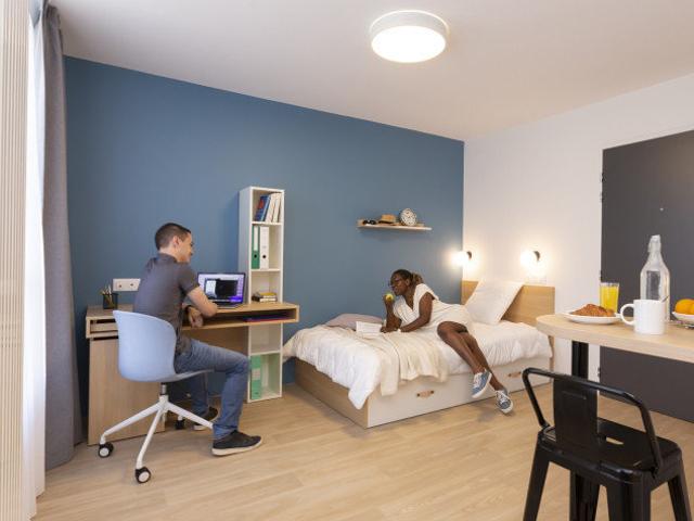 Studio meublé 17 m²