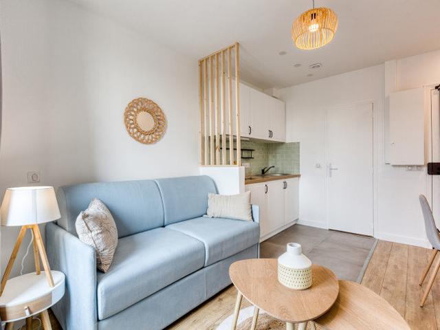 Studio meublé 18 m²