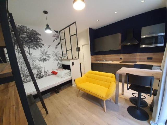Studio meublé 18 m²