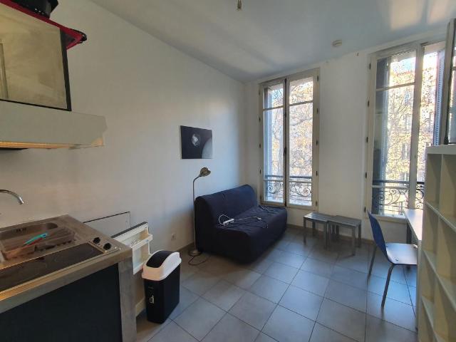 Studio meublé 19 m²