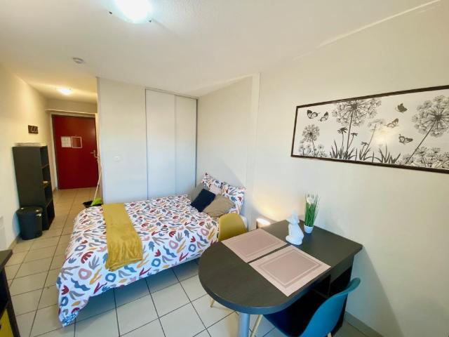 Studio meublé 19 m²
