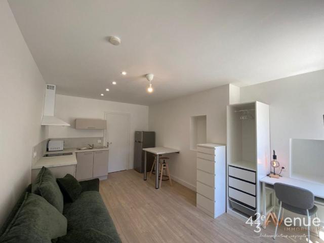 Studio meublé 19 m²