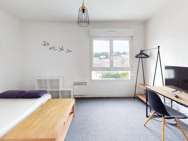 Studio meublé 19,34 m² Centre ville du Havre, à 5 min de Coty