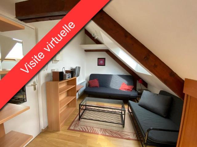 Studio meublé 12 m²