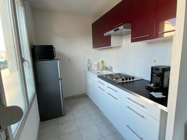 Studio meublé 25.3m²