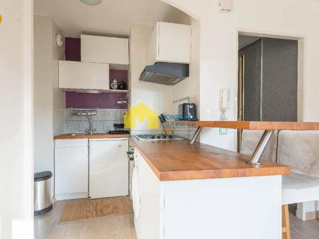 Studio meublé 25.60 m2