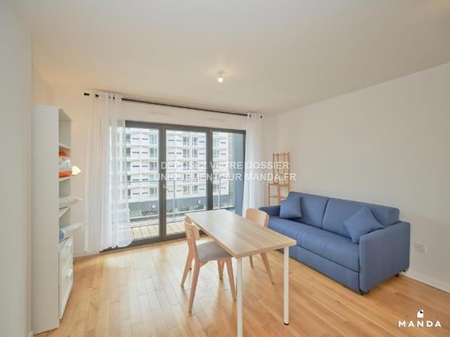Studio meublé 26 m²