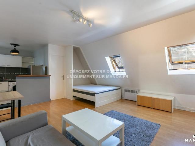Studio meublé 27 m²