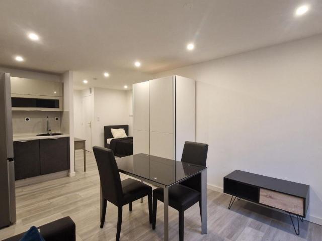 Studio meublé 27 m²