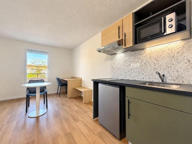 Studio meublé 28 m²