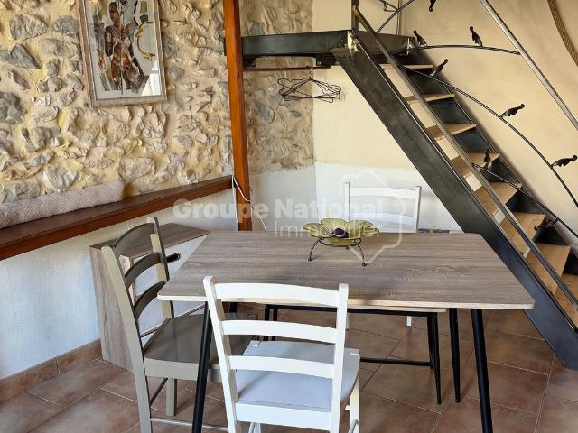 Studio meublé 29m² avec cour